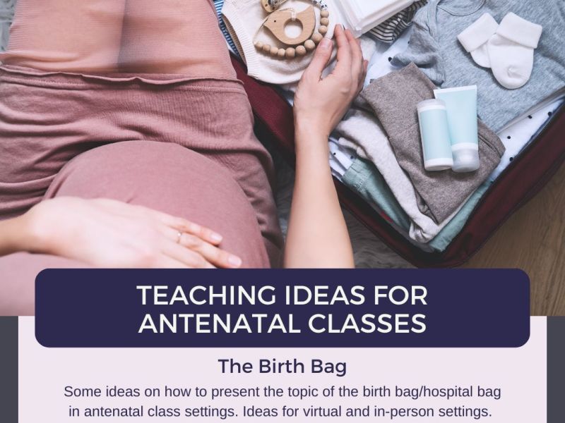 Birth Bag – Teaching Ideas for Antenatal&nbsp;Classes