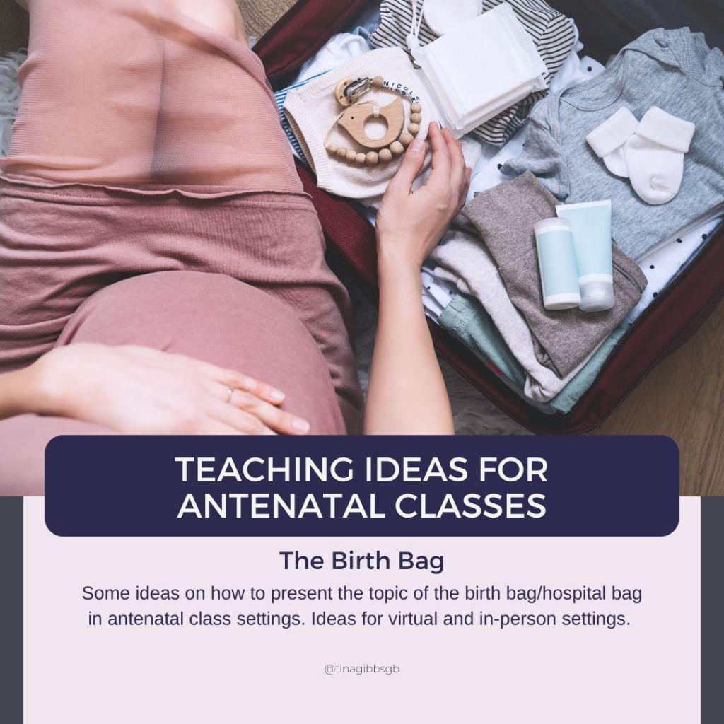 Birth Bag – Teaching Ideas for Antenatal Classes