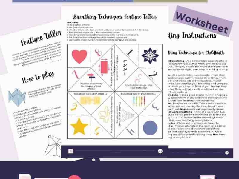 Teaching about breathing techniques for&nbsp;childbirth?