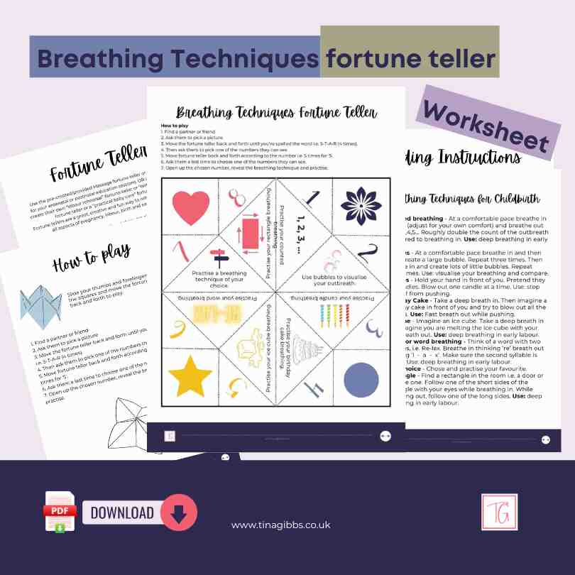 Teaching about breathing techniques for&nbsp;childbirth?